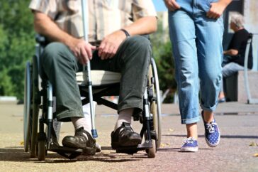 wheelchair, disabled person, stroller