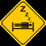 sleep, sign, a notice