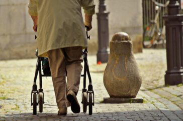 human, seniors, old woman