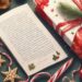 Christmas themed heartwarming texts, festive holiday illustrations