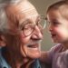 grandparent and grandchild bonding love affection